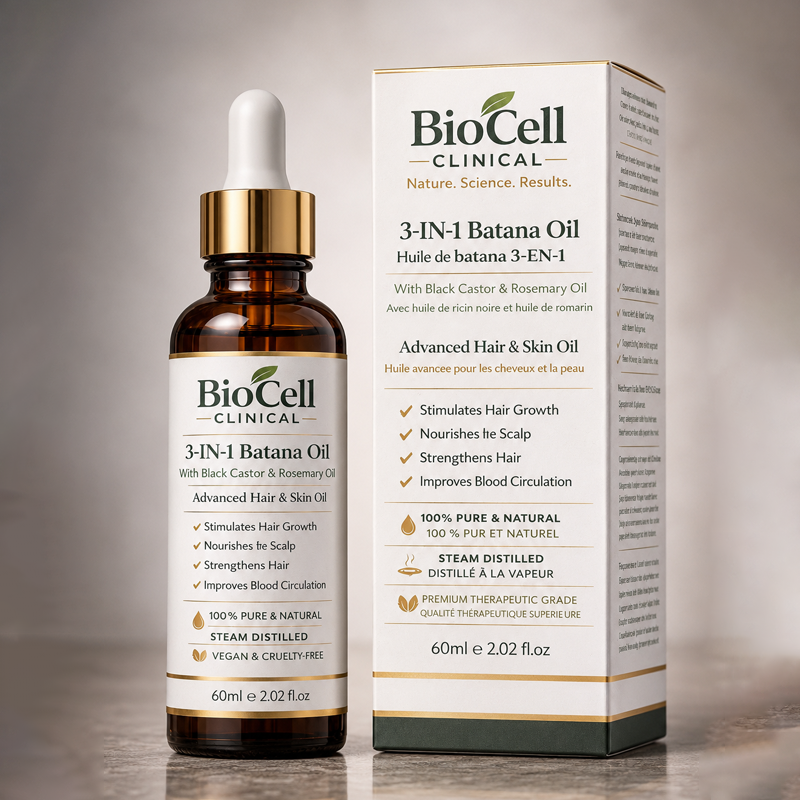 BioCell Clinical 3-IN-1 Batana Oil